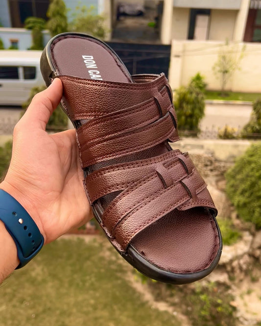 Daily Driven Brown Chappal